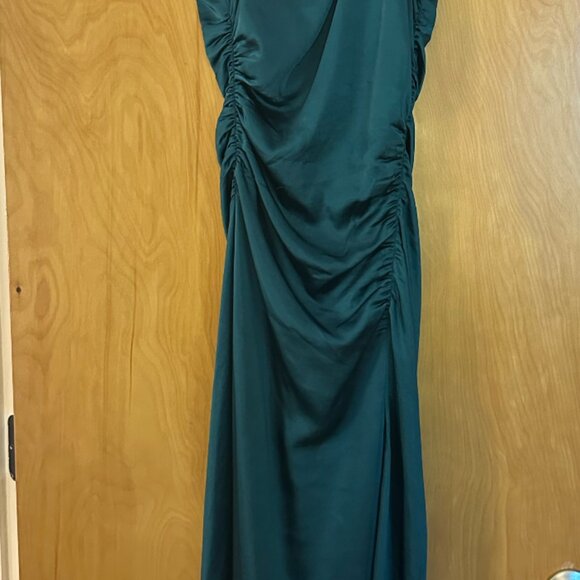 A.L.C teal midi dress - Picture 2 of 5